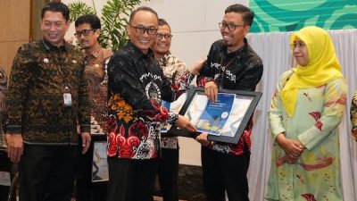 Pemprov Sulsel Raih Penghargaan dari BPS Atas Capaian EPSS Predikat Baik