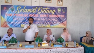 Verifikasi Bukti Fisik Digelar Tim Penilai Lomba Desa Antikorupsi Sulsel di Lempangang