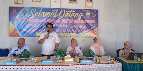Verifikasi Bukti Fisik Digelar Tim Penilai Lomba Desa Antikorupsi Sulsel di Lempangang
