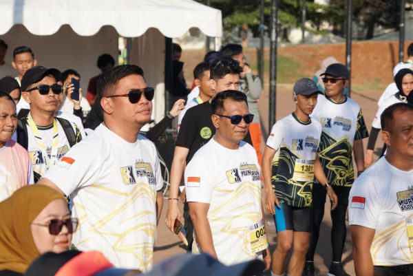 Diikuti 1.500 Peserta, Bupati Adnan Apresiasi Adhyaksa Gowa Fun Run