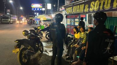 Antisipasi Gangguan Jelang Pilkada, Polresta Mamuju Gencar Gelar Patroli