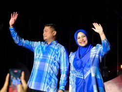 Bupati Gowa dan Istri Tampil Memukau di Fashion Show Hari Jadi Sulsel