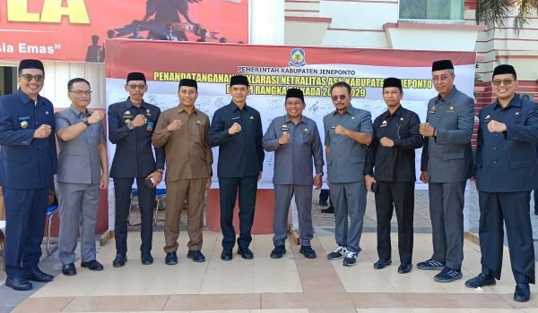 Peringati Hari Kesaktian Pancasila, Pemkab Jeneponto Gelar Deklarasi Netralitas ASN