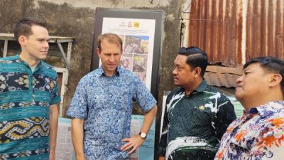 Perkuat Pemahaman Sanitasi Aman, USAID Kunjungi Penerima Bantuan Tangki Septik