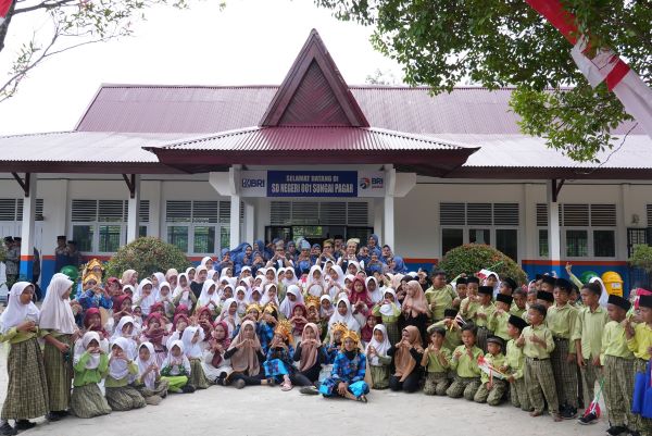 BRI Peduli Renovasi Sekolah, Dukung Pendidikan Layak di SDN 001 Sungai Pagar