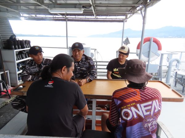 Uji Kemampuan Prajurit, Lanal Mamuju Laksanakan Latihan SAR