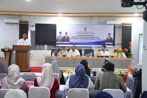 DPMPTSP Sinjai Gelar Bimtek Perizinan Berusaha Berbasis Resiko