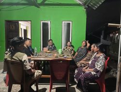 Antusias Warga Kedatangan Tim Satgas TMMD ke-122 di Desa Tuju