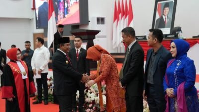 DPRD Sulbar Lantik 4 Pimpinan Baru Masa Jabatan 2024-2029