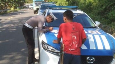 Hari ke-10 Operasi Zebra, Polresta Mamuju Tilang 126 Pengendara