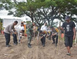 Dukung Ketahanan Pangan Nasional, Polres Bulukumba Siapkan Lahan Untuk Tanam Bibit Jagung
