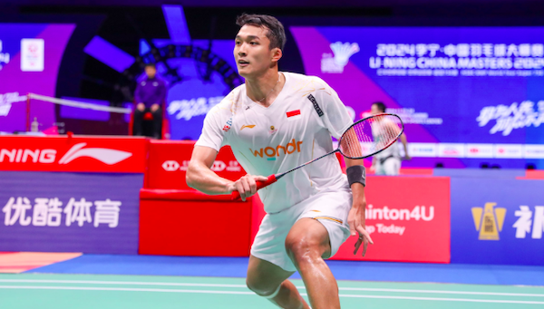 Jonatan Christie dan Ganda Putra Indonesia Gagal Juarai China Masters 2024