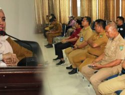 Wabup Maros Pimpin Rapat Evaluasi dan Monitoring Data Kependudukan