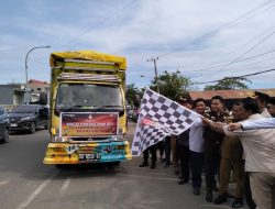 Jelang Pencoblosan, Polres Jeneponto Awasi Ketat Pendistribusian Logistik
