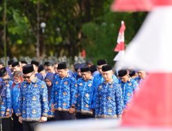 Sambut HUT Korpri ke-53, Sekprov Sulsel Ziarah ke Taman Makam Pahlawan