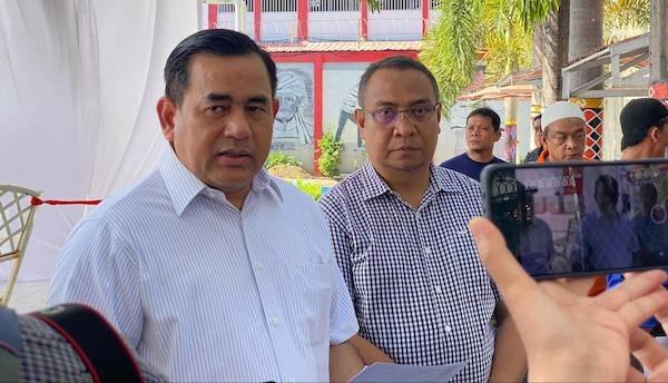 Kakanwil Kemenkumham Sulsel Tinjau Pemilihan di Rutan Makassar