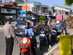 Operasi Rutin, Satlantas Polres Majene Minimalisir Pelanggaran dan Laka Lantas