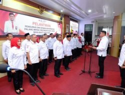 Lantik Pengurus dan Dewan Kehormatan PMI Gowa, Ini Pesan Bupati Adnan