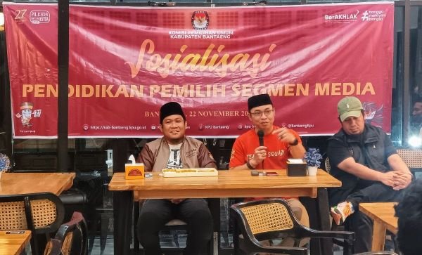 Gelar Sosialisasi Pemilih, KPU Bantaeng Ajak Awak Media Tingkatkan Partisipasi Pemilih