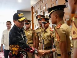 Sekprov Sulsel Sambut Taruna AAL, Bahas Praktek Layar dan Sosialisasi di Makassar