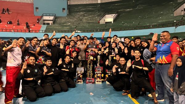 Tapak Suci Gowa Kembali Raih Piala Kemenpora di Kejurnas Pencak Silat Championship