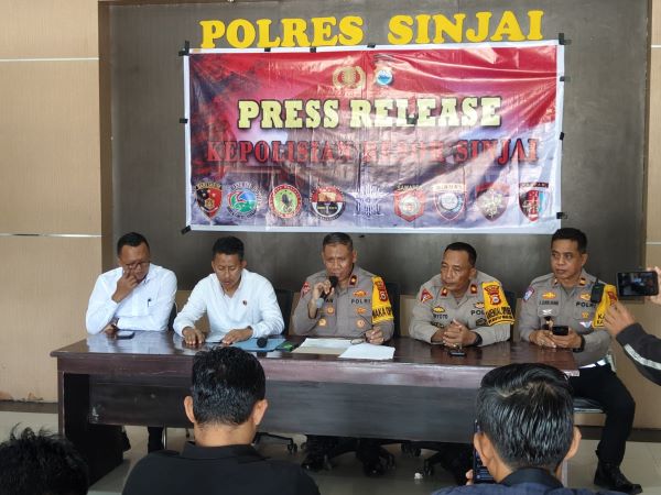 Evaluasi Akhir Tahun, Polres Sinjai Ungkap 463 Kasus Selama 2024