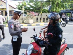 Satlantas Polres Majene Intensifkan Operasi untuk Tekan Pelanggaran Lalu Lintas
