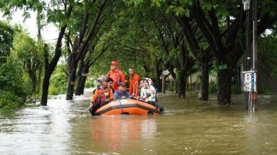 4 Kecamatan di Makassar Terdampak Banjir, 2.698 Jiwa Mengungsi