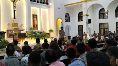 Tunjukkan Toleransi dan Jamin Keamanan, Forkopimda Sulbar Kunjungi Gereja di Mamuju