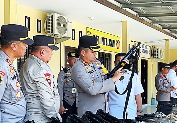 Antisipasi Penyalahgunaan Senjata Api, Kapolres Majene Tekankan SOP