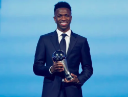 Vinicius Junior Dinobatkan Sebagai Pemain Pria Terbaik FIFA 2024