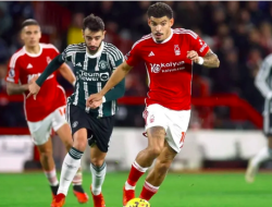 Nottingham Forest Naik ke Posisi Kedua Klasemen Usai Bungkam Everton 2-0