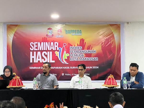 Makassar Raih Angka 58 Persen Indeks Pembangunan Pemuda, Lebih Tinggi Dari Nasional