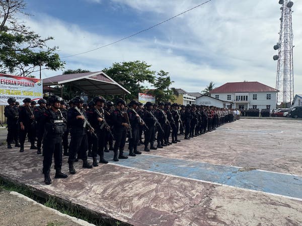 Antisipasi Gesekan Kedua Kubu Pendukung Paslon Bupati, Polres Jeneponto Perketat Pengamanan