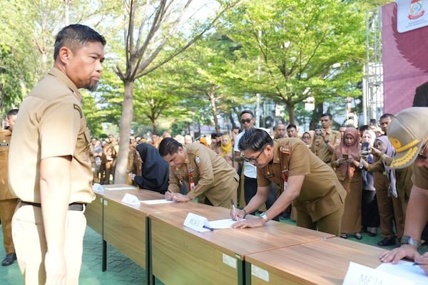 Bapenda Makassar Tegaskan Netralitas ASN di Peringatan Hari Kesaktian Pancasila