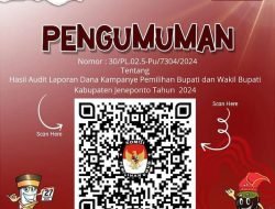 Hasil Audit Dana Kampanye, KPU Jeneponto Catat Paslon Nomor Urut 1 Tidak Patuh