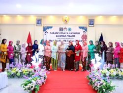 Jelang Hari Ibu, Lapas Bulukumba Gelar Parade Kebaya Nasional