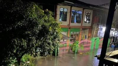 Hujan Terus Mengguyur Makassar, Kompleks BTN Antara Terendam Banjir