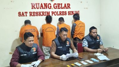 Polres Sinjai Amankan 4 Pelaku Judi Domino