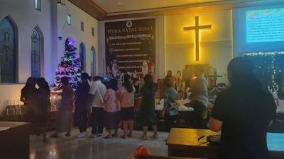 Perayaan Natal Pemuda di Wotu, Bawa Kedamaian dan Sukacita