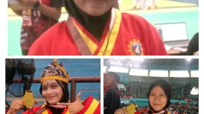 3 Siswa SMPN 2 Bulukumba Raih Medali Emas di Kejuaraan Silat Makassar Championship 2024