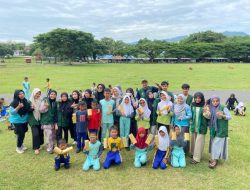 Program Pendampingan Sekolah, KKN UIM Gelar Porseni Antar Kelas di SDN 25 Madello