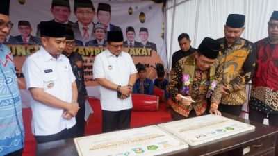 Akhiri 2024, Kemenag Resmikan 2 Kampung Zakat di Sulsel