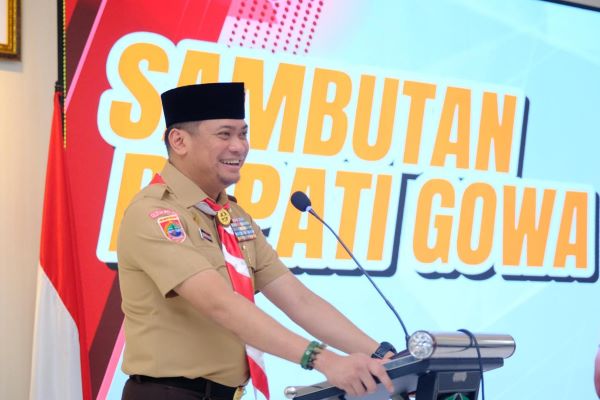 Buka Muscab Gowa, Adnan Sebut Pemerintah dan Pengurus Pramuka Harus Sejalan