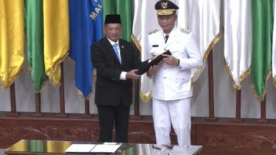 Prof Fadjry Djufry Resmi Dilantik Sebagai Pj Gubernur Sulsel