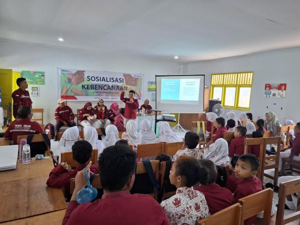 Peringati Bulan K3, Pertamina Sulawesi Gelar Sosialisasi Kebencanaan di SD Gorontalo