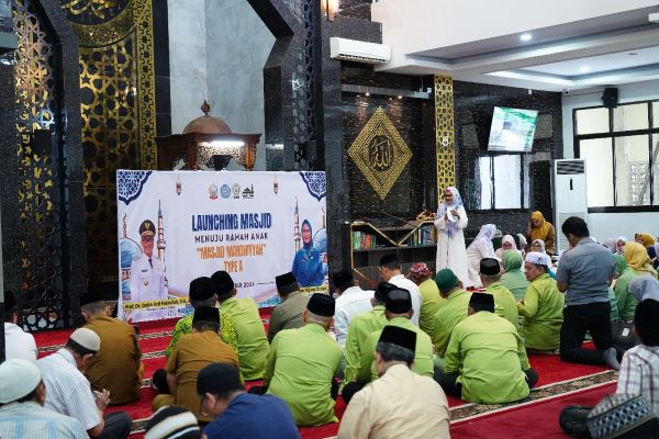 Masjid Mardhiyyah Jadi Percontohan Menuju Ramah Anak