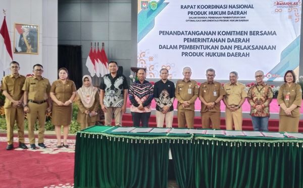 Bapemperda DPRD Sulsel Hadiri Rakornas Pembentukan Produk Hukum Daerah di Kaltim