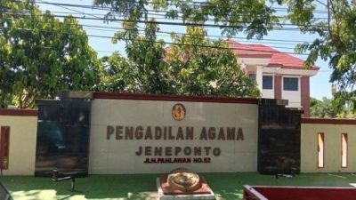 Didominasi Gugatan Suami, Angka Perceraian di Jeneponto Turun di Tahun 2024