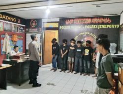 Aksi Tawuran 2 Kelompok Remaja di Jeneponto Berhasil Digagalkan Polisi